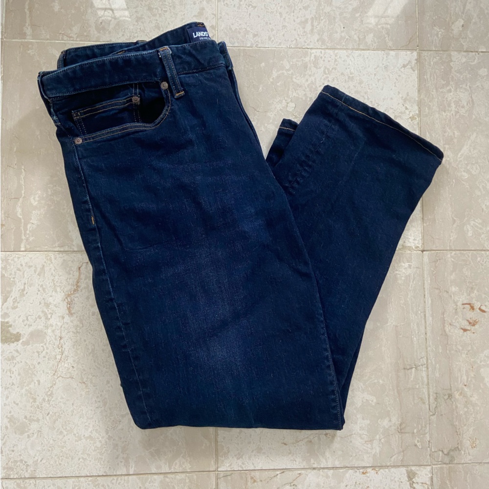 Lands’ End Square Rigger Men’s Jeans - Picture 3 of 8